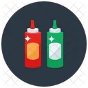 Aromasaucen Tomatensauce Ketchup Symbol