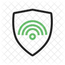 Geschutzt WLAN Sicherheit Symbol
