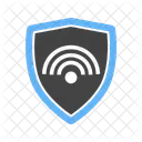 Geschutzt WLAN Sicherheit Symbol