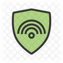 Geschutzt WLAN Sicherheit Symbol