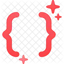 Geschweifte Klammern Code Codierung Symbol