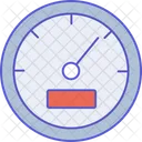 Geschwindigkeits-Dashboard  Symbol