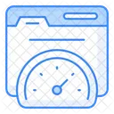 Geschwindigkeitstest Symbol