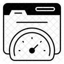 Geschwindigkeitstest Symbol