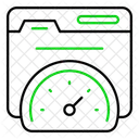 Geschwindigkeitstest Symbol