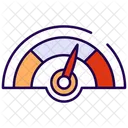 Geschwindigkeitstest Tachometer Geschwindigkeit Symbol