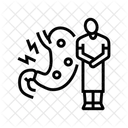 Geschwüre Krankheit  Symbol