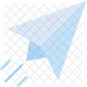Gesendet Senden Papierflieger Symbol
