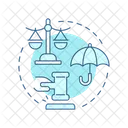 Gesetz Gleichheit  Symbol