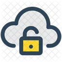 Cloud Computer Server Symbol