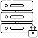 Sicher Daten Server Symbol
