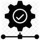 Gesichertes Netzwerk  Symbol