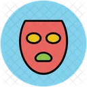 Gesicht Frau Maske Symbol