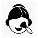 Gesicht bürsten  Symbol