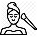 Gesichtsbehandlung  Symbol