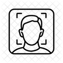 Gesichtserkennung  Symbol
