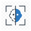 Gesicht Scan Autorisierung Symbol