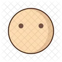 Gesichtslos Emoji Erstaunt Symbol