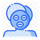 Gesichtsmaske Gesichtsbehandlung Spa Symbol