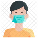 Tragen Gesicht Maske Symbol