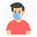 Gesichtsmaske Einwegmaske Medizinische Maske Symbol