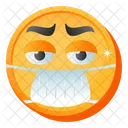 Gesichtsmaske-Emoji  Symbol