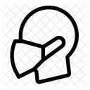 Mundschutz Tragen Maske Test Symbol