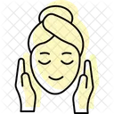 Gesicht Massagegerat Gesichtsbehandlung Symbol