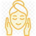 Gesichtsmassagegerat Gesicht Massagegerat Symbol