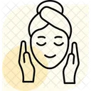 Gesichtsmassagegerat Gesicht Massagegerat Symbol