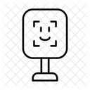 Gesichtsscan  Symbol