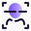 Gesichtsscanner Symbol