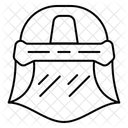 Gesichtsschutz  Symbol