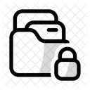 Gesperrt Geschaft Sicher Symbol