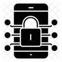 Gesperrtes Handy Gesperrtes Telefon Mobile Sicherheit Icon