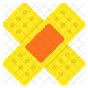 Gesso Bandagens De Primeiros Socorros Bandagem Adesiva Icon