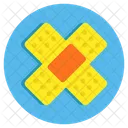 Gesso Bandagens De Primeiros Socorros Bandagem Adesiva Icon