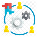 Gerenciamento De Organizacao Coordenacao Gerenciamento Ícone