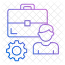 Gestao Empresarial Gestao Negocios Ícone