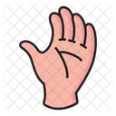 Geste Korperteil Anatomie Symbol