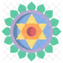 Anahata Chakra Meditation Symbol