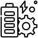 Gestion Batterie Alimentation Icône