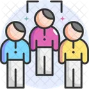 Gestión de equipos  Icono