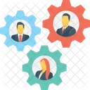 Gestion Cog Personnel Icon