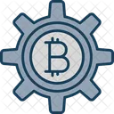 Gestión de bitcoins  Icono