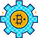 Gestión de bitcoins  Icono