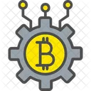 Gestión de bitcoins  Icono