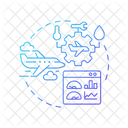 Concepto De Servicios De Aviacion Similar Icono