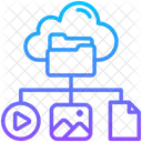 Gestion De Archivos Gestion De Datos Carpetas Icon