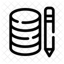 Gestion De Bases De Datos Proceso Red Icon